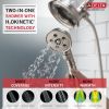 DELTA Universal Showering Components H2OKINETIC In2ition 4-Setting Two-in-One Shower — Stainless