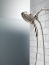 DELTA Universal Showering Components H2OKINETIC In2ition 4-Setting Two-in-One Shower — Stainless