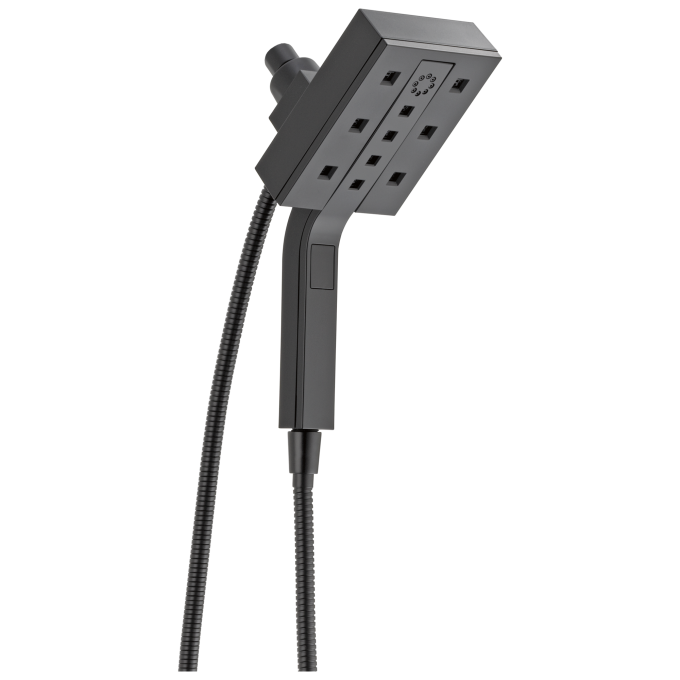 DELTA Universal Showering Components H2OKINETIC In2ition 4-Setting Two-in-One Shower — Matte Black