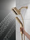 DELTA Universal Showering Components H2Okinetic In2ition 4-Setting Two-In-One Shower — Lumicoat® Champagne Bronze
