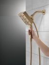 DELTA Universal Showering Components H2OKINETIC In2ition 4-Setting Two-in-One Shower (Recertified) — Lumicoat® Champagne Bronze