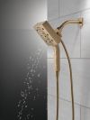 DELTA Universal Showering Components H2OKINETIC In2ition 4-Setting Two-in-One Shower (Recertified) — Lumicoat® Champagne Bronze