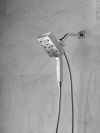 DELTA Universal Showering Components H2OKINETIC In2ition 4-Setting Two-in-One Shower — Lumicoat® Chrome