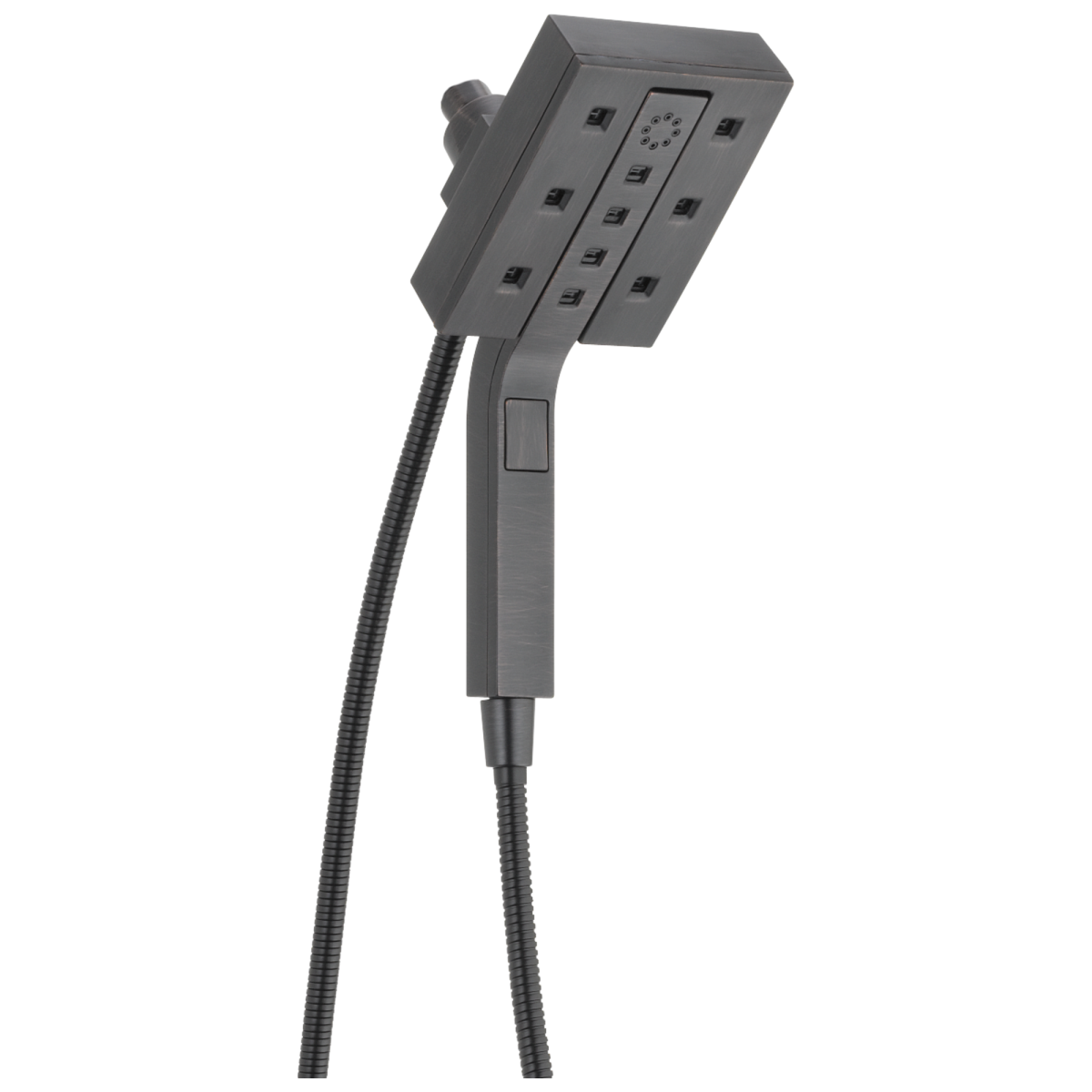 DELTA Universal Showering Components H2OKINETIC In2ition 4-Setting Two-in-One Shower — Venetian Bronze