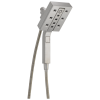 DELTA Universal Showering Components H2OKINETIC In2ition 4-Setting Two-in-One Shower — Lumicoat® Stainless