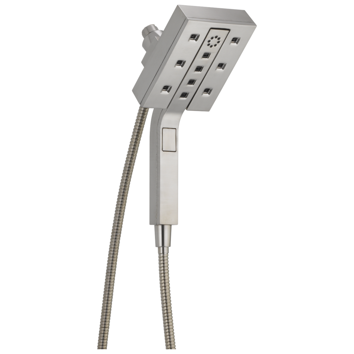 DELTA Universal Showering Components H2OKINETIC In2ition 4-Setting Two-in-One Shower — Lumicoat® Stainless