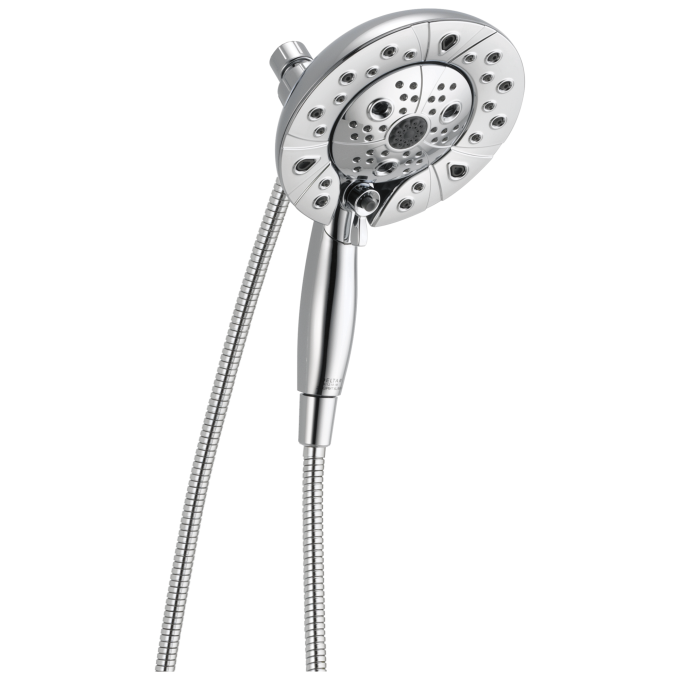 DELTA Universal Showering Components H2OKINETIC In2ition 5-Setting Two-in-One Shower — Chrome