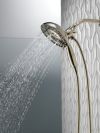 DELTA Universal Showering Components H2OKINETIC In2ition 5-Setting Two-in-One Shower — Polished Nickel