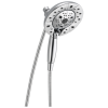 DELTA Universal Showering Components H2Okinetic In2ition 5-Setting Two-In-One Shower — Lumicoat® Chrome