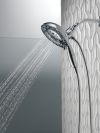 DELTA Universal Showering Components H2Okinetic In2ition 5-Setting Two-In-One Shower — Lumicoat® Chrome