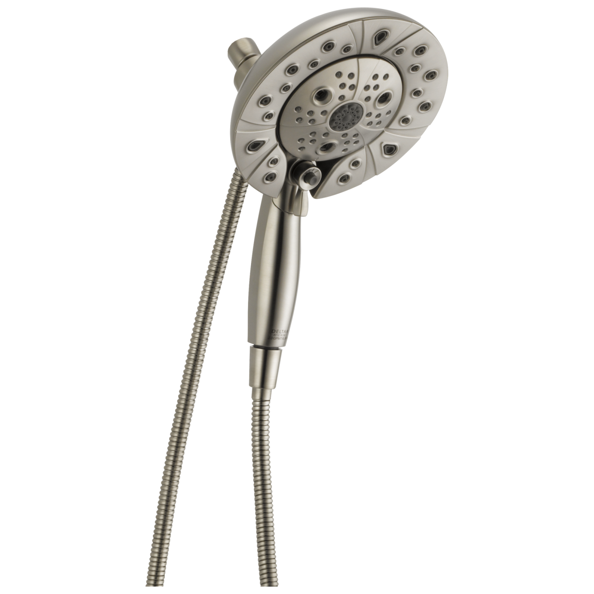 DELTA Universal Showering Components H2OKINETIC In2ition 5-Setting Two-in-One Shower — Stainless