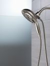 DELTA Universal Showering Components H2Okinetic In2ition 5-Setting Two-In-One Shower — Lumicoat® Stainless