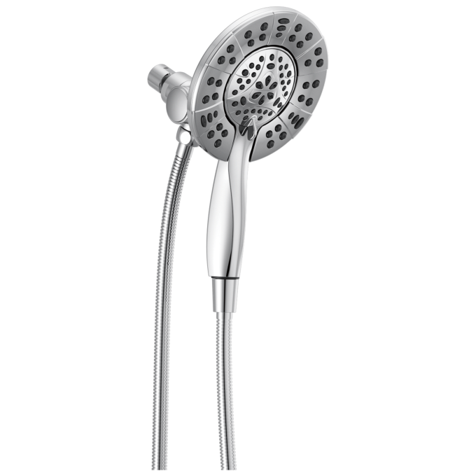 DELTA Universal Showering Components In2ition 1.75 GPM 4-Setting Hand Shower — Spotshield Brushed Nickel