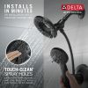 DELTA Universal Showering Components In2ition HSSH 1.75 GPM 4-Setting — Matte Black