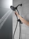 DELTA Universal Showering Components In2ition HSSH 1.75 GPM 4-Setting — Matte Black