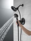 DELTA Universal Showering Components In2ition HSSH 1.75 GPM 4-Setting — Matte Black