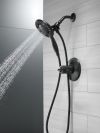 DELTA Universal Showering Components In2ition HSSH 1.75 GPM 4-Setting — Matte Black