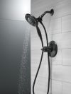 DELTA Universal Showering Components In2ition HSSH 1.75 GPM 4-Setting — Matte Black