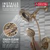 DELTA Universal Showering Components In2ition HSSH 1.75 GPM 4-Setting — Champagne Bronze