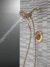 DELTA Universal Showering Components In2ition HSSH 1.75 GPM 4-Setting — Champagne Bronze