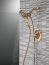 DELTA Universal Showering Components In2ition HSSH 1.75 GPM 4-Setting — Champagne Bronze