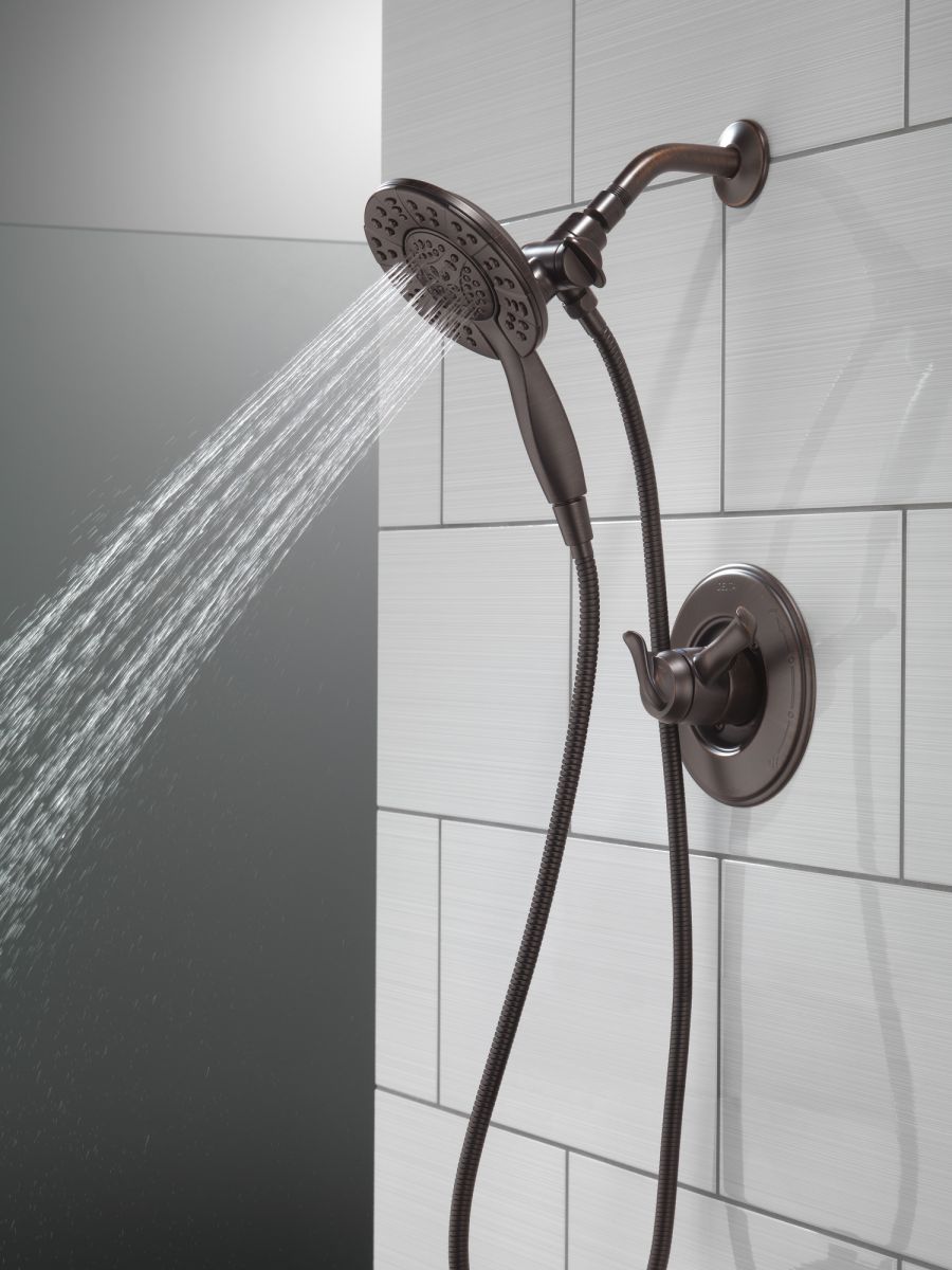 DELTA Universal Showering Components In2ition HSSH 1.75 GPM 4-Setting — Venetian Bronze