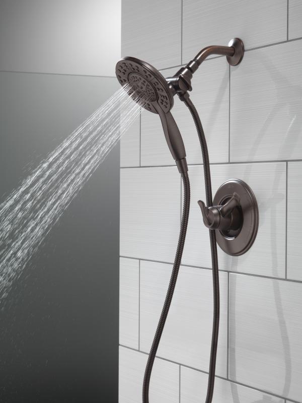 DELTA Universal Showering Components In2ition HSSH 1.75 GPM 4-Setting — Venetian Bronze
