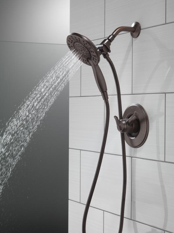 DELTA Universal Showering Components In2ition HSSH 1.75 GPM 4-Setting — Venetian Bronze