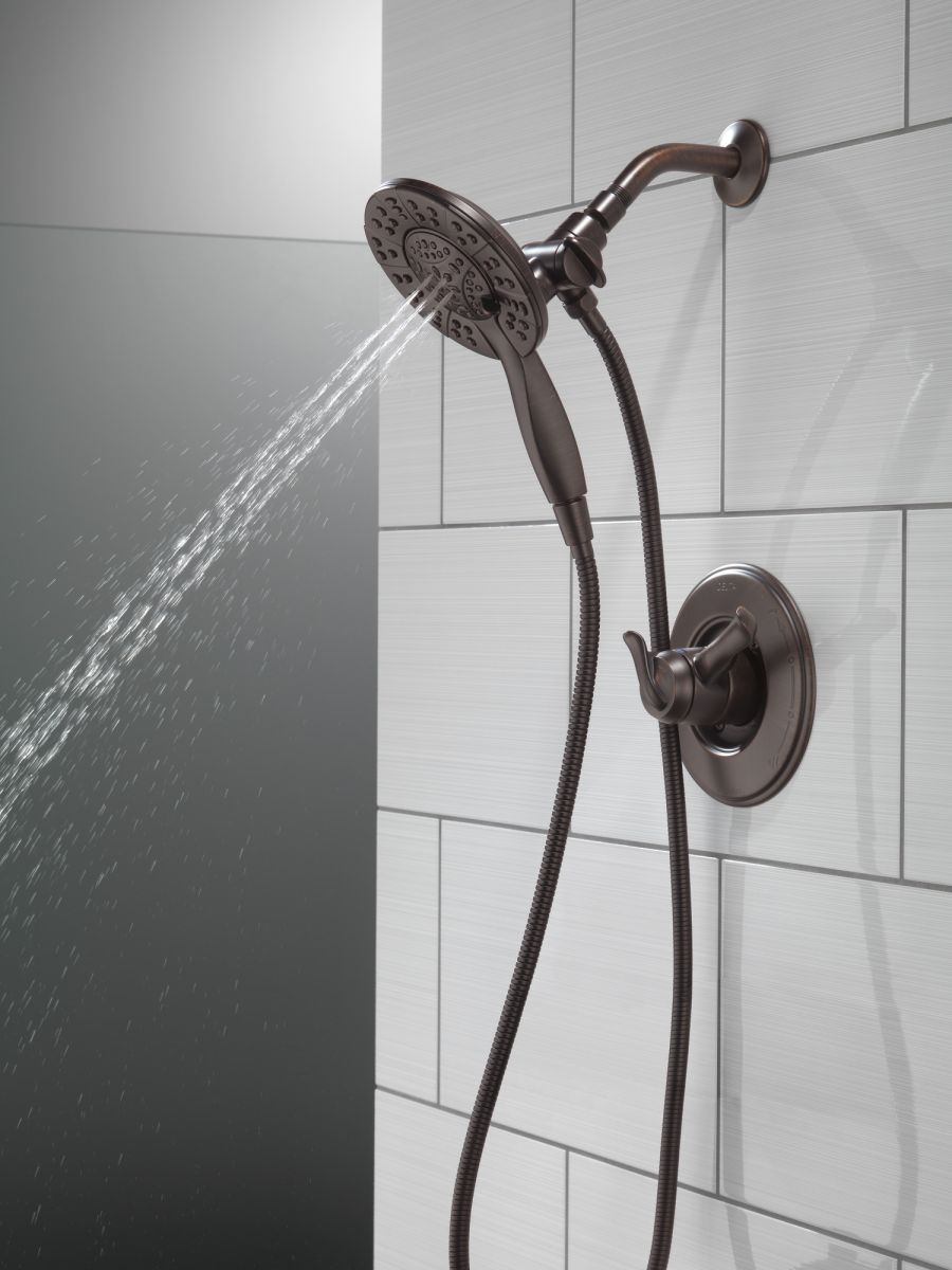DELTA Universal Showering Components In2ition HSSH 1.75 GPM 4-Setting — Venetian Bronze