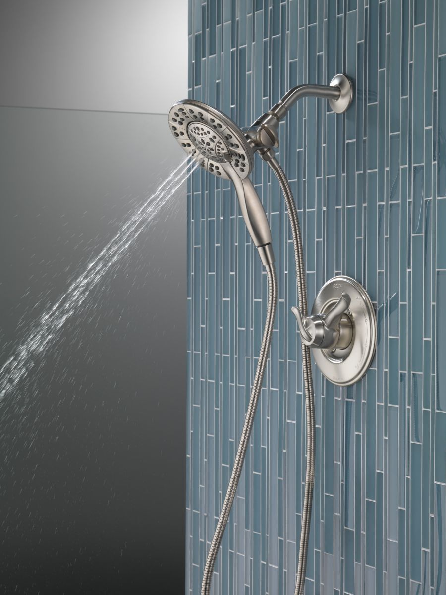 DELTA Universal Showering Components In2ition HSSH 1.75 GPM 4-Setting — Stainless