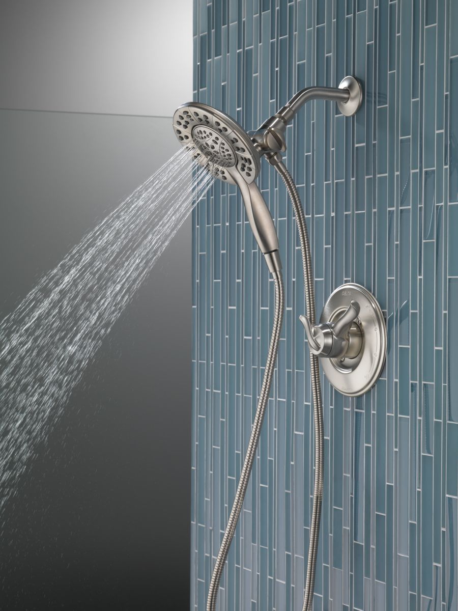 DELTA Universal Showering Components In2ition HSSH 1.75 GPM 4-Setting — Stainless