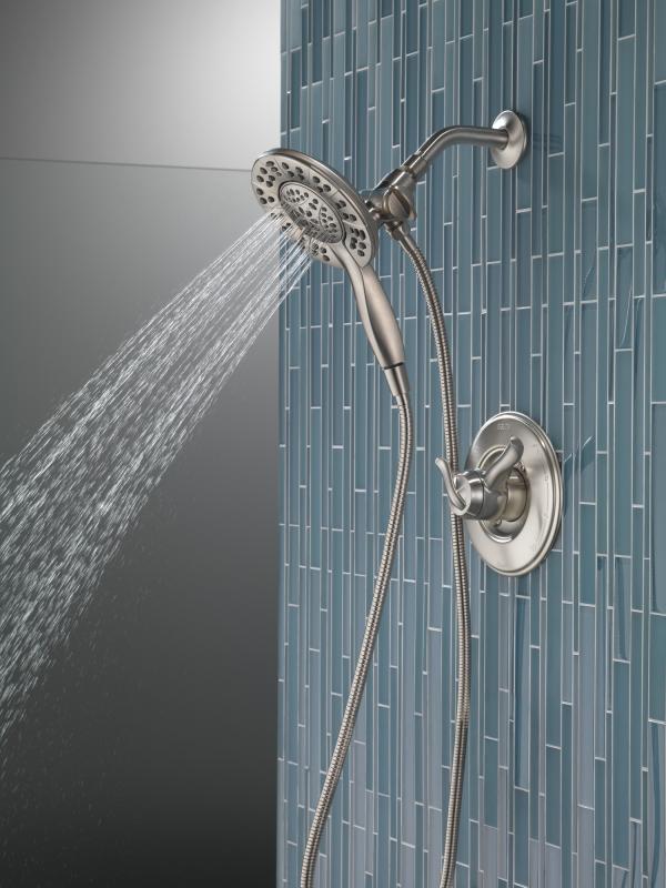 DELTA Universal Showering Components In2ition HSSH 1.75 GPM 4-Setting — Stainless