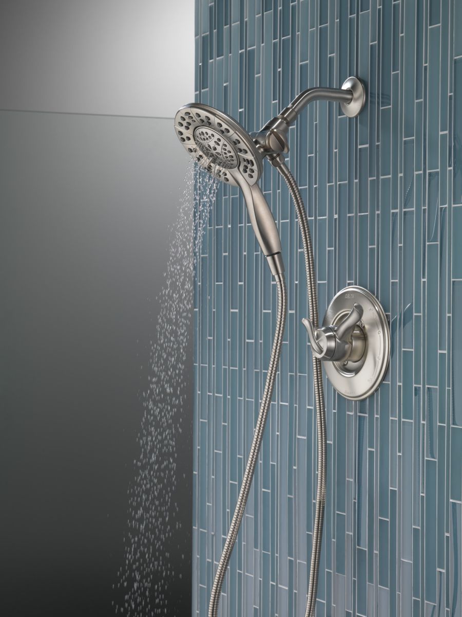 DELTA Universal Showering Components In2ition HSSH 1.75 GPM 4-Setting — Stainless
