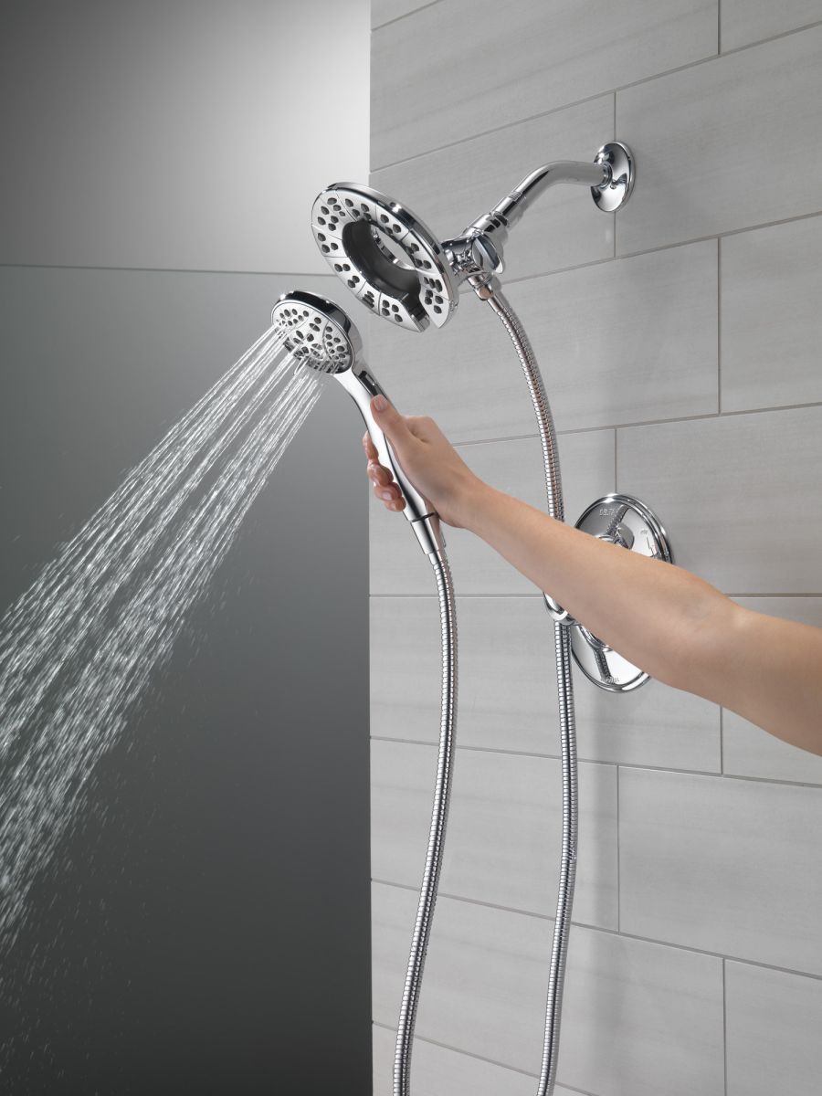 DELTA Universal Showering Components In2ition HSSH 1.75 GPM 4-Setting — Chrome