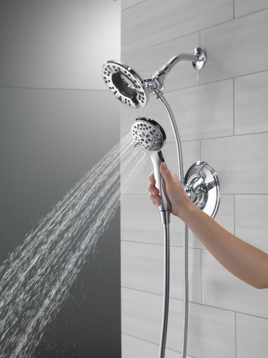 DELTA Universal Showering Components In2ition HSSH 1.75 GPM 4-Setting — Chrome