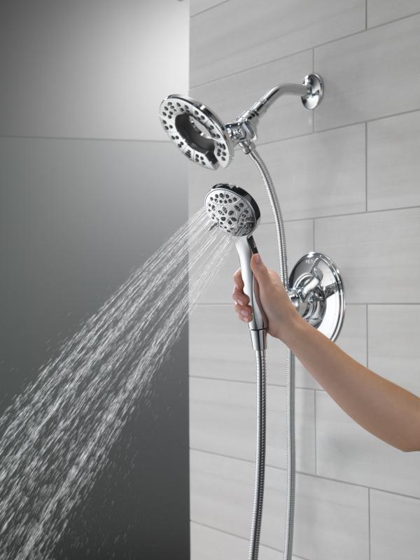 DELTA Universal Showering Components In2ition HSSH 1.75 GPM 4-Setting — Chrome