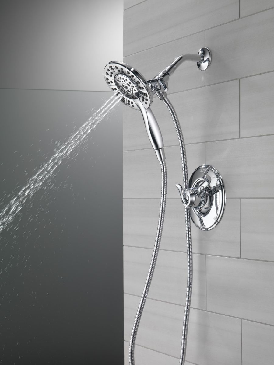 DELTA Universal Showering Components In2ition HSSH 1.75 GPM 4-Setting — Chrome