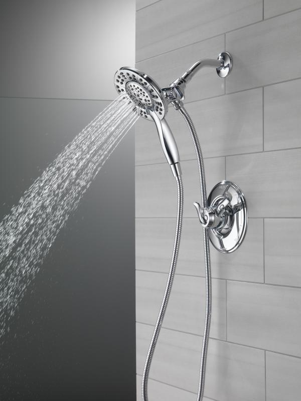 DELTA Universal Showering Components In2ition HSSH 1.75 GPM 4-Setting — Chrome