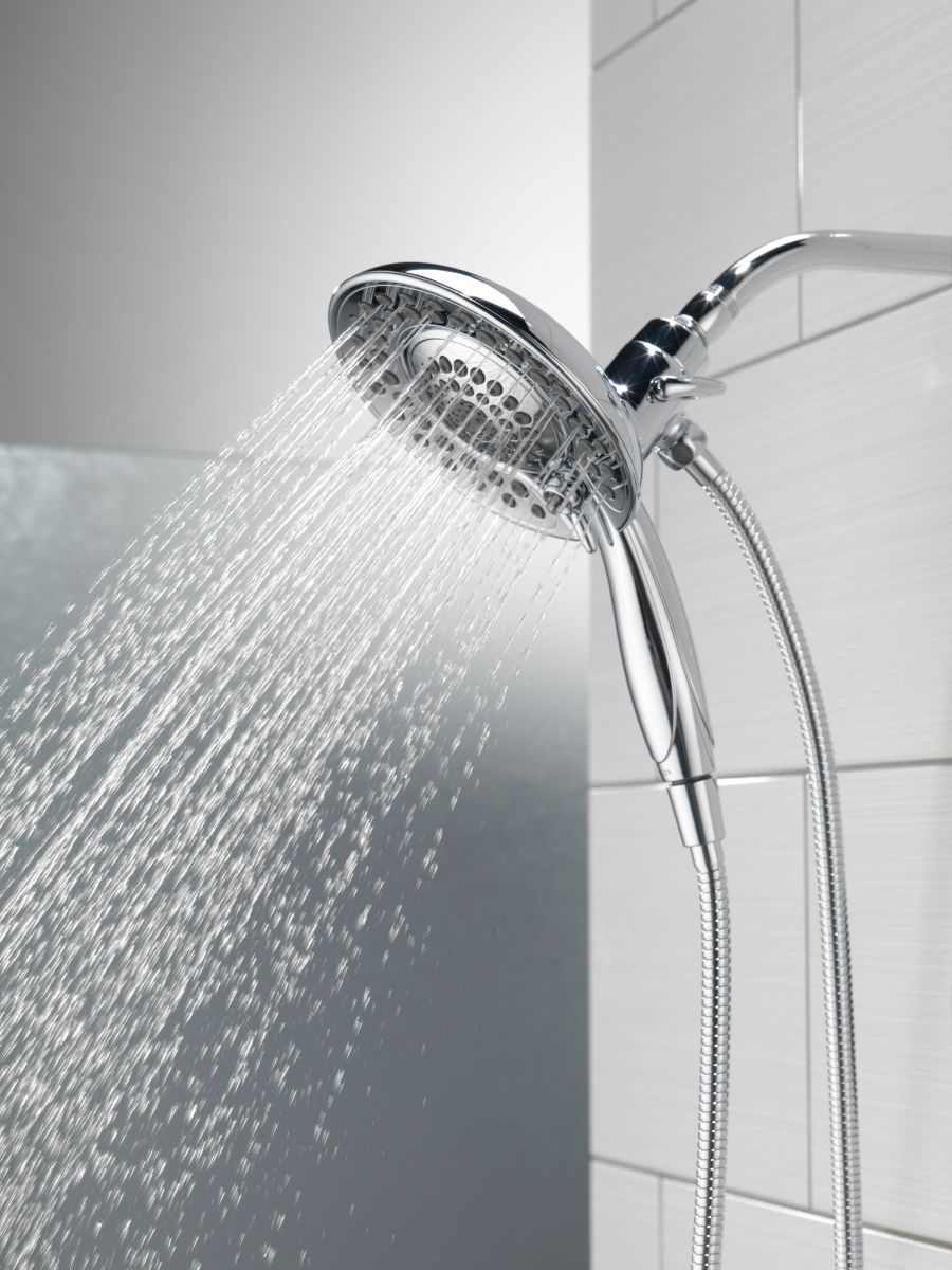 DELTA Universal Showering Components In2ition HSSH 2.5 GPM 5-Setting — Chrome
