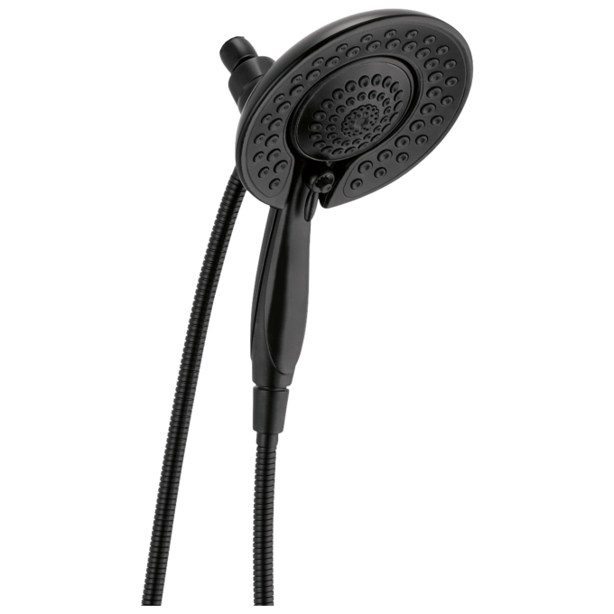 DELTA Universal Showering Components In2ition 5-Setting Two-in-One Shower — Matte Black