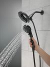 DELTA Universal Showering Components In2ition 5-Setting Two-in-One Shower — Matte Black
