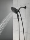 DELTA Universal Showering Components In2ition 5-Setting Two-in-One Shower — Matte Black