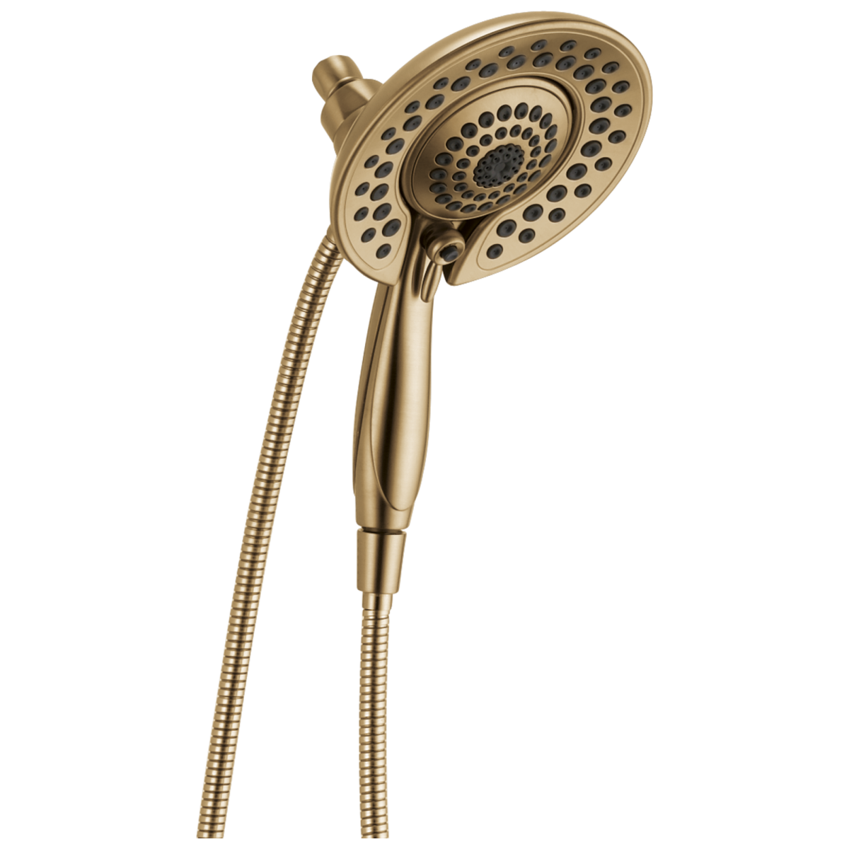 DELTA Universal Showering Components In2ition 5-Setting Two-In-One Shower — Lumicoat® Champagne Bronze