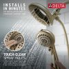 DELTA Universal Showering Components In2ition 5-Setting Two-In-One Shower — Lumicoat® Champagne Bronze