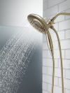 DELTA Universal Showering Components In2ition 5-Setting Two-In-One Shower — Lumicoat® Champagne Bronze