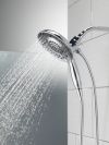 DELTA Universal Showering Components In2ition 5-Setting Two-In-One Shower — Lumicoat® Chrome