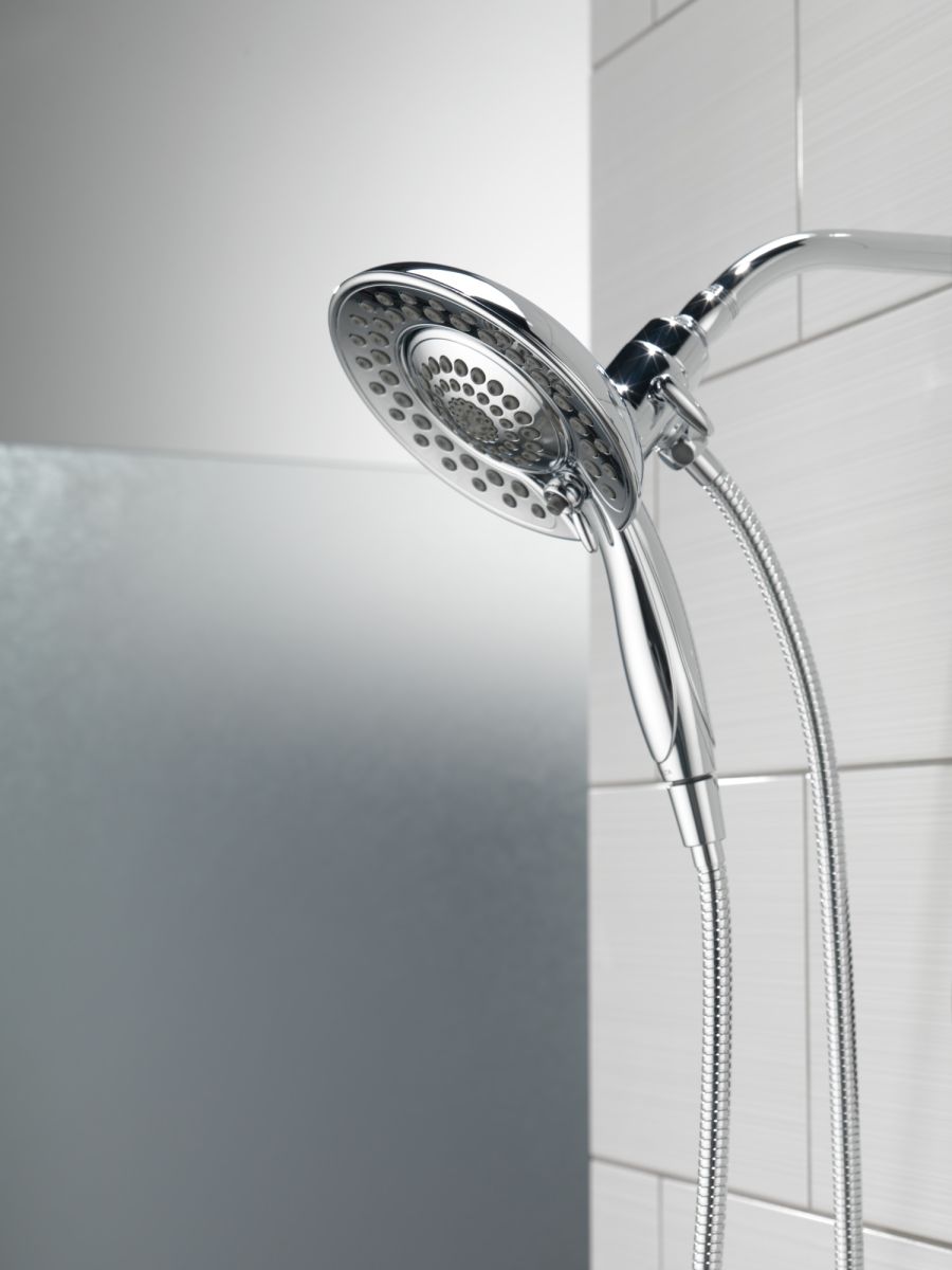 DELTA Universal Showering Components In2ition 5-Setting Two-In-One Shower — Lumicoat® Chrome