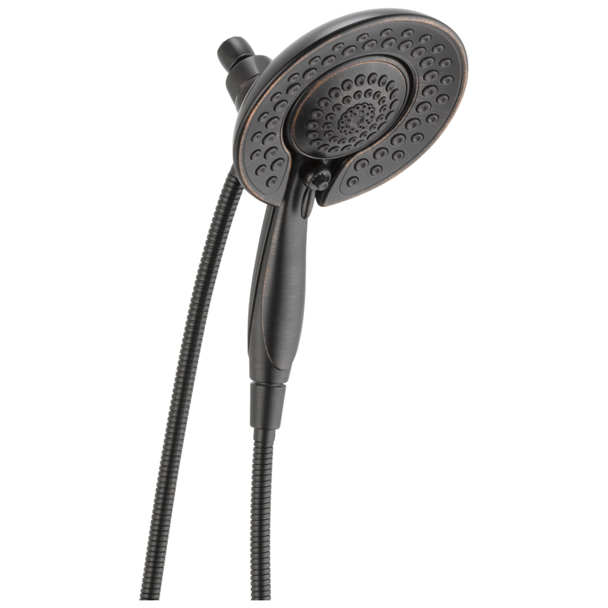 DELTA Universal Showering Components In2ition 5-Setting Two-in-One Shower — Venetian Bronze