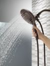 DELTA Universal Showering Components In2ition 5-Setting Two-in-One Shower — Venetian Bronze