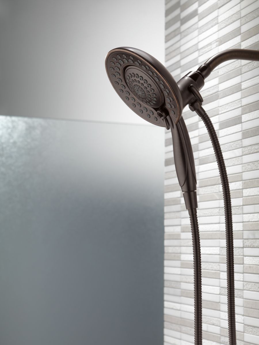 DELTA Universal Showering Components In2ition HSSH 2.5 GPM 5-Setting — Venetian Bronze